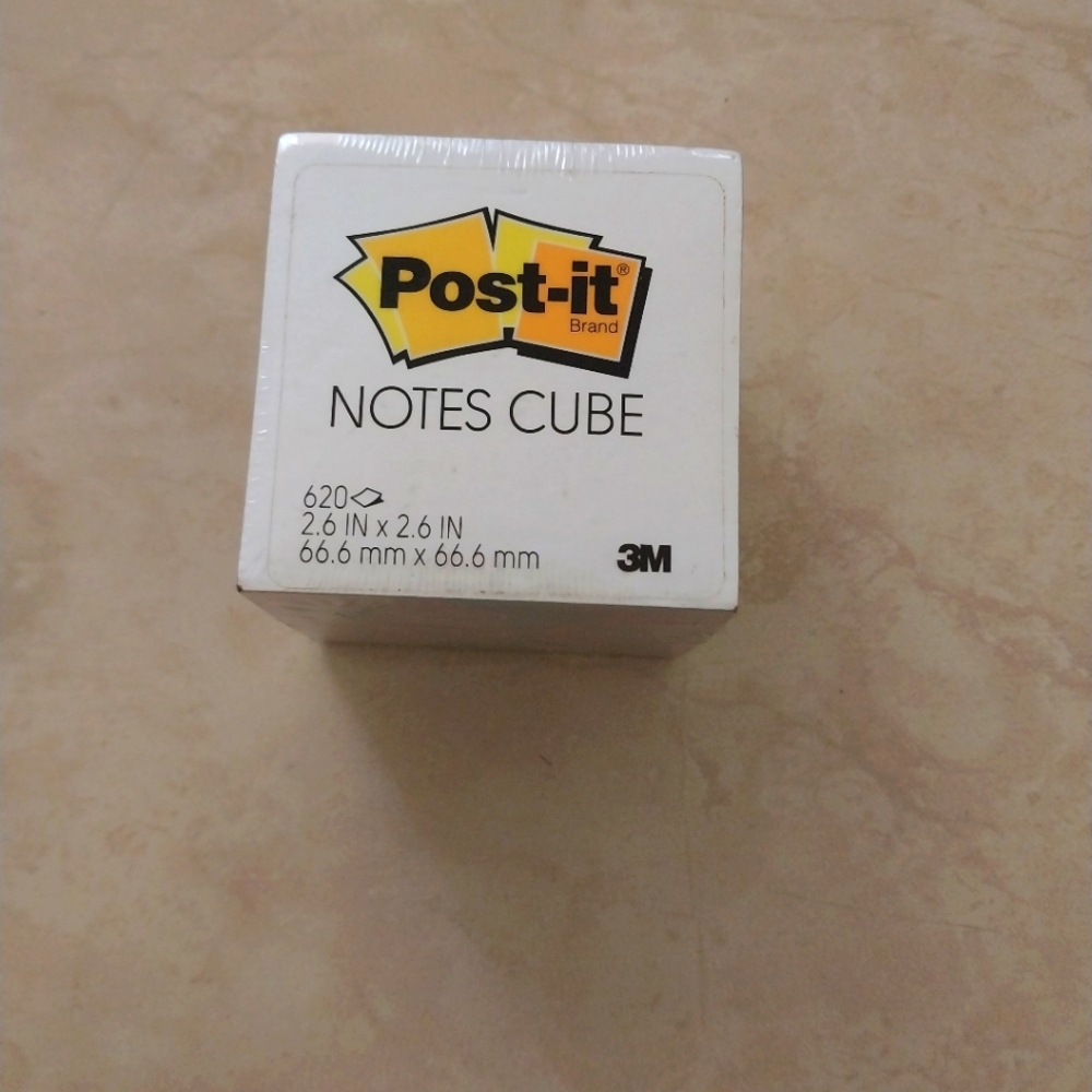 Post-it Notes Cube - Assorted Colors
